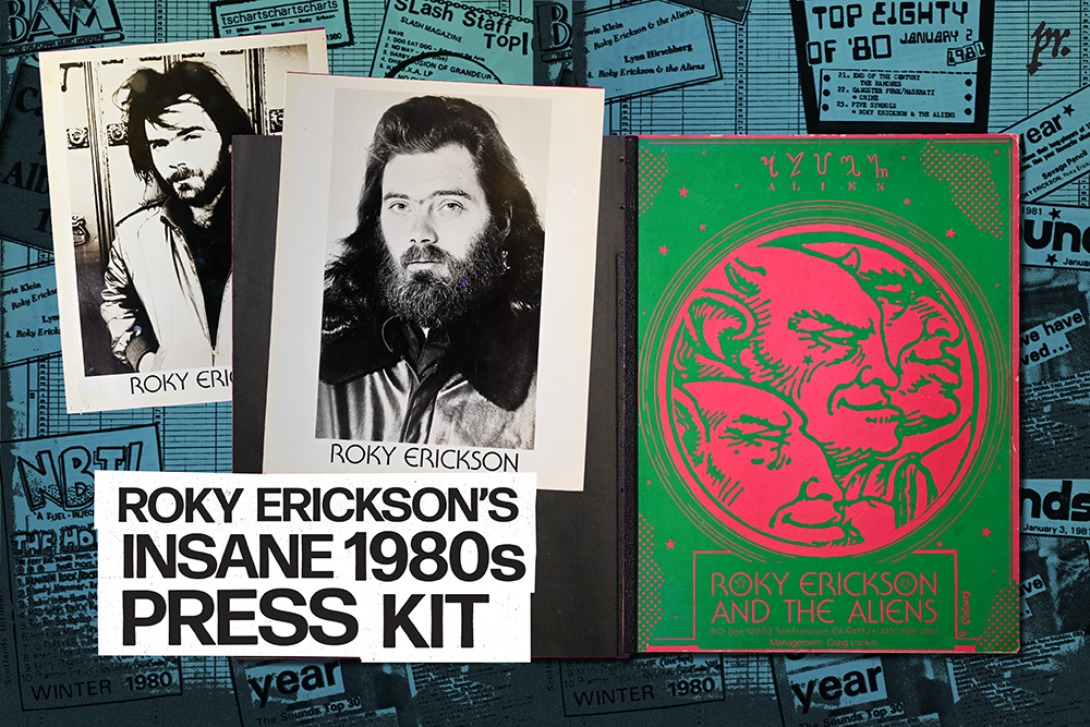 Roky Erickson's Insane 1980s Press Kit